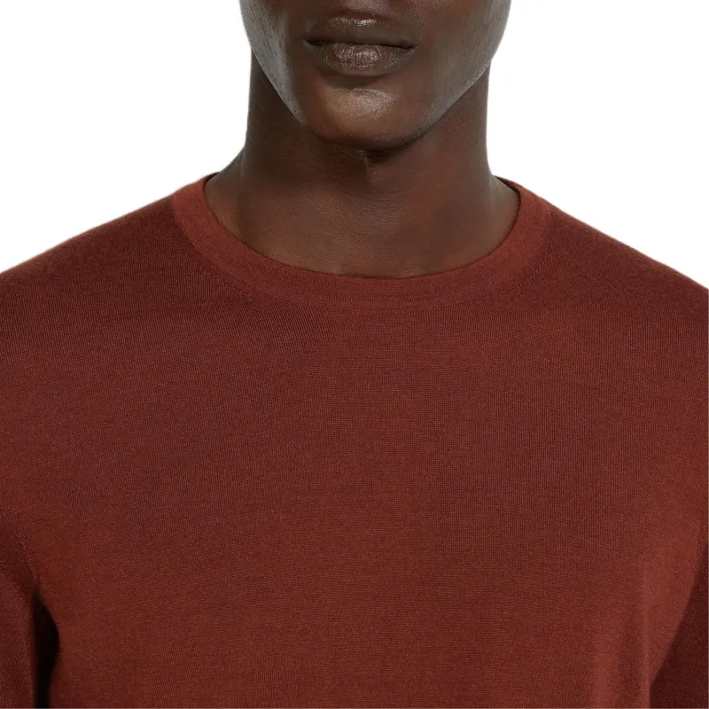 Ermenegildo Zegna Mélange Crew neck Sweater-4