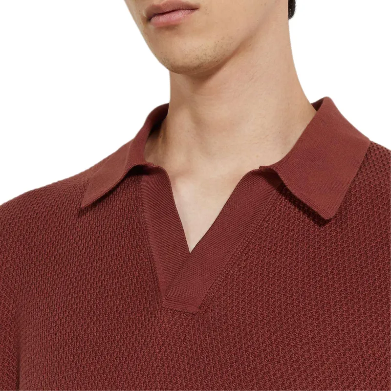 Ermenegildo Zegna Cotton Polo Shirt-4