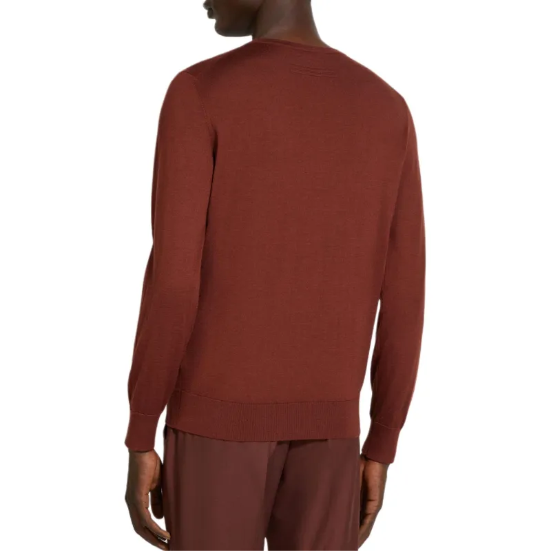 Ermenegildo Zegna Mélange Crew neck Sweater-2