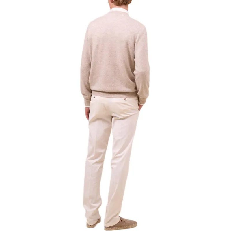 FEDELI Cashmere Sweater Men's Pink-3