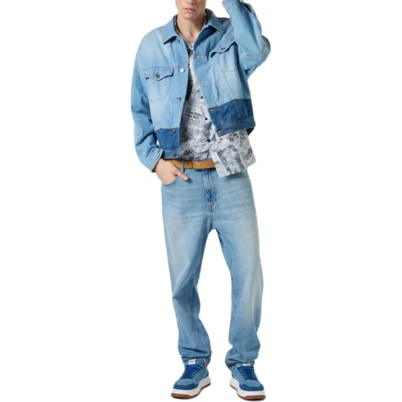 Iceberg SS25 Denim Jacket Men's Blue-2