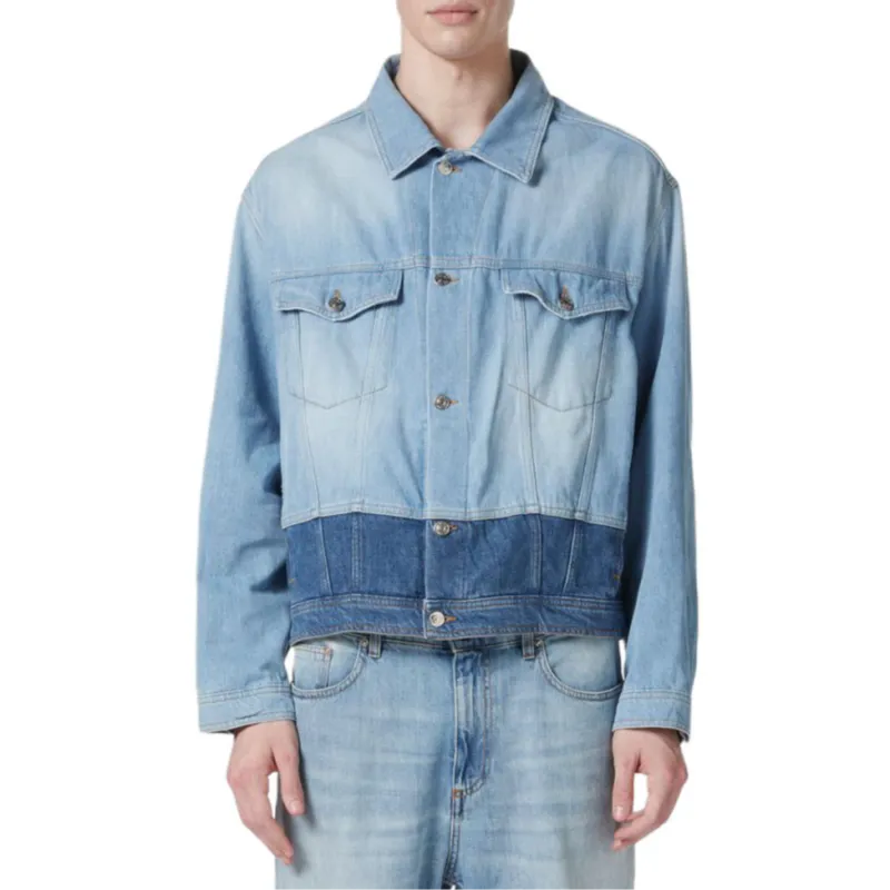 Iceberg SS25 Denim Jacket Men's Blue-1
