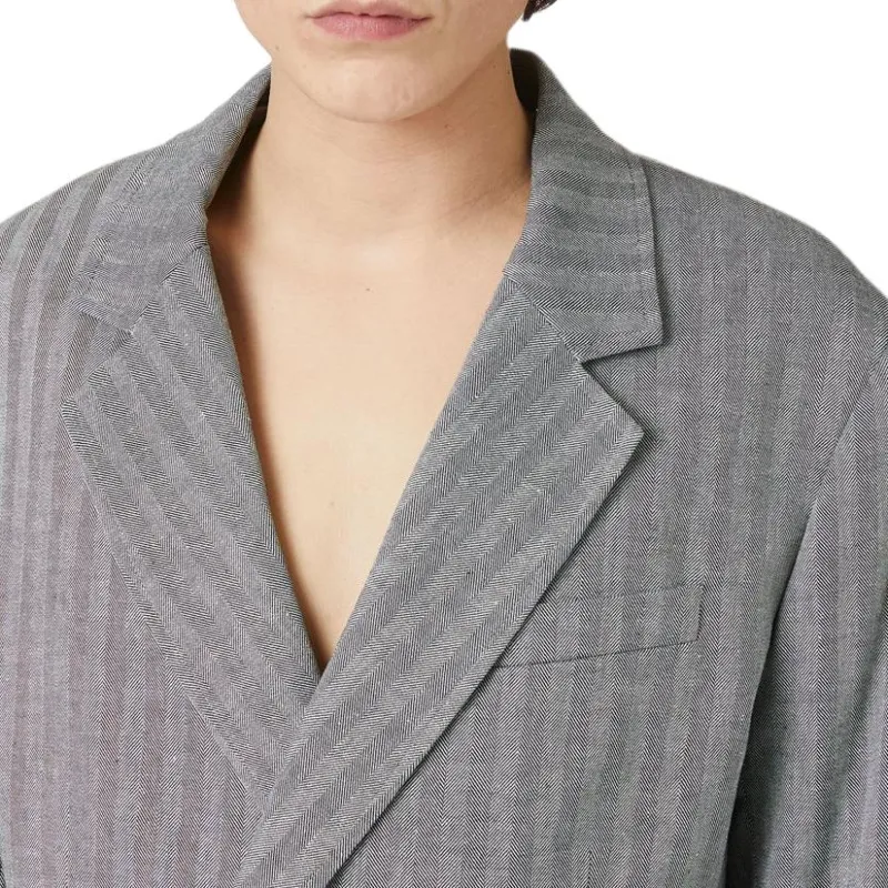 Iceberg SS25 Jackets Coats Men's Gray-4