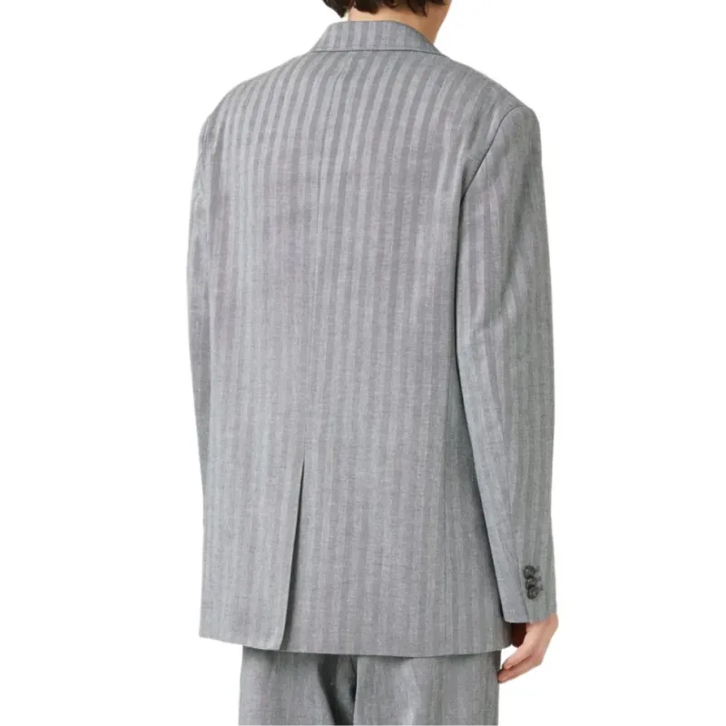 Iceberg SS25 Jackets Coats Men's Gray-3