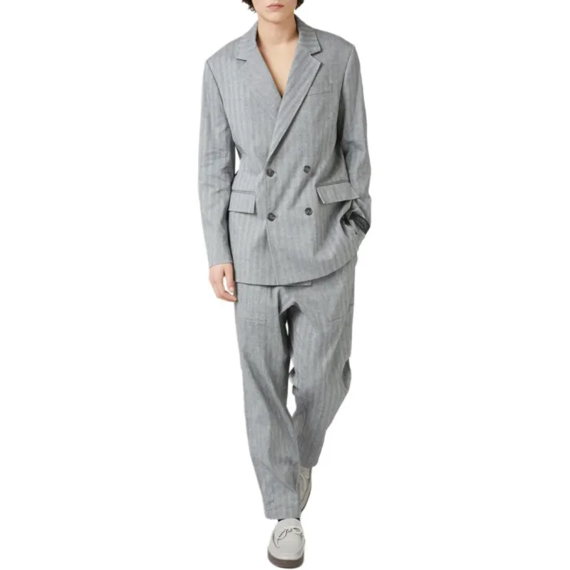 Iceberg SS25 Jackets Coats Men's Gray-1
