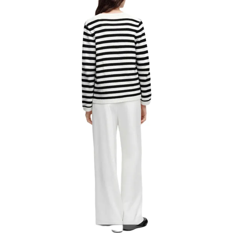 KARL LAGERFELD Knitwear Women's Black White-3