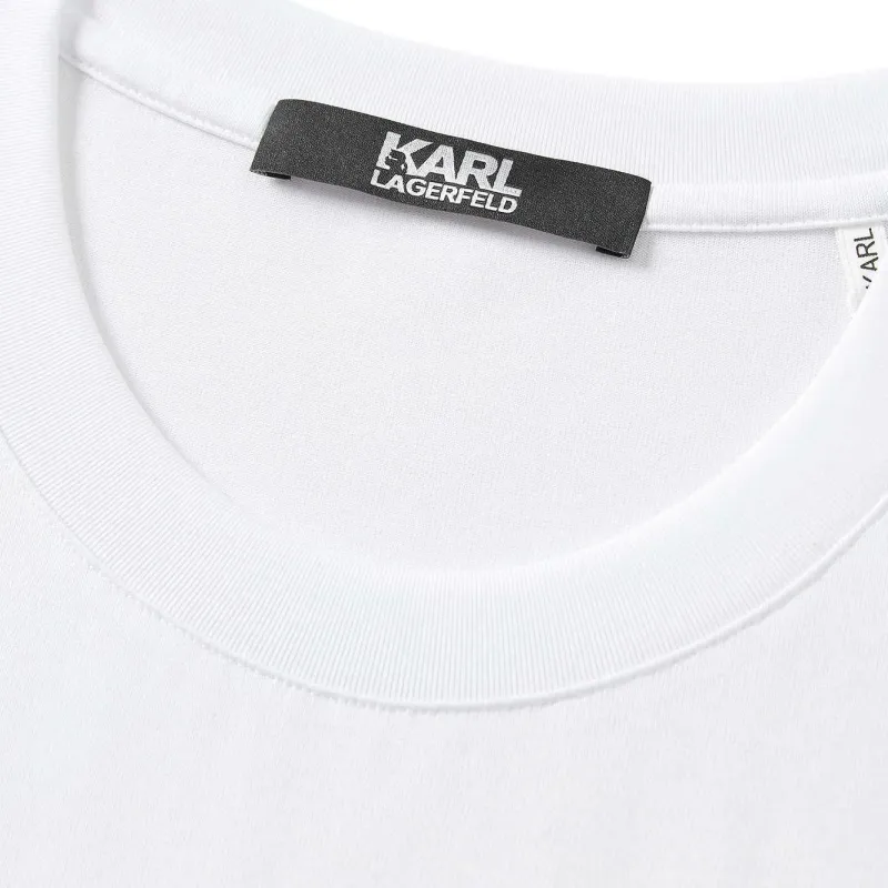 KARL LAGERFELD SS25 T Shirt Men's White-2