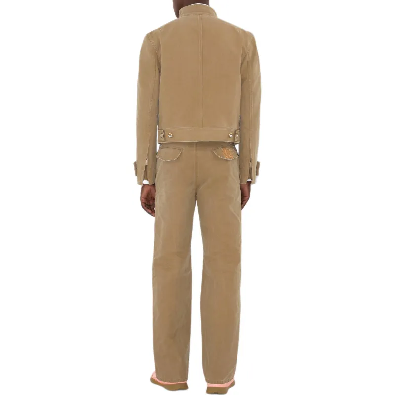 Burberry Cotton Trousers-2