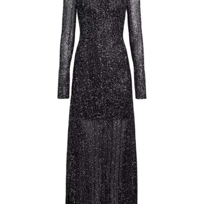 Alaia Sequined Maxi Dress-1