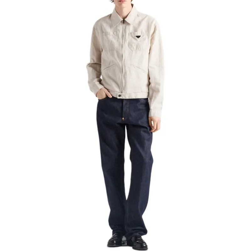 PRADA Jackets & Coats Men's Beige-1