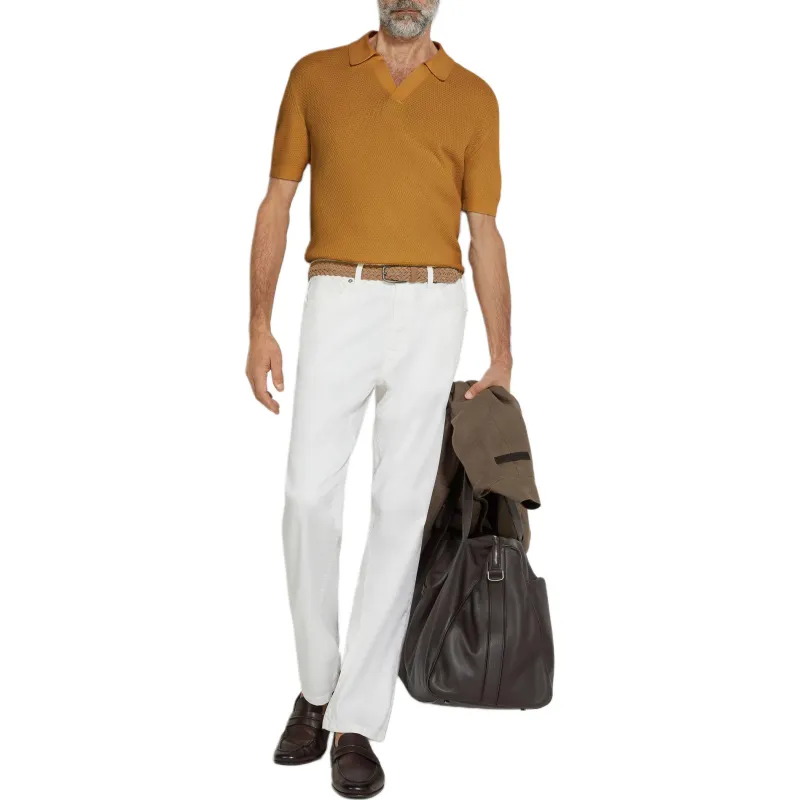 Ermenegildo Zegna Cotton Polo Shirt-2
