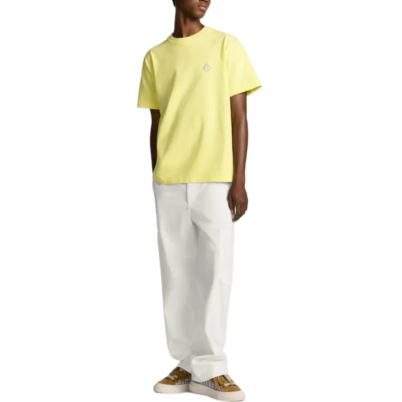 DIOR FW25 Fall Men's Clothing Collection T Shirt Men's Yellow-3