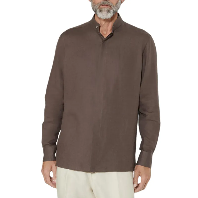 Ermenegildo Zegna Oasi Lino Shirt-1