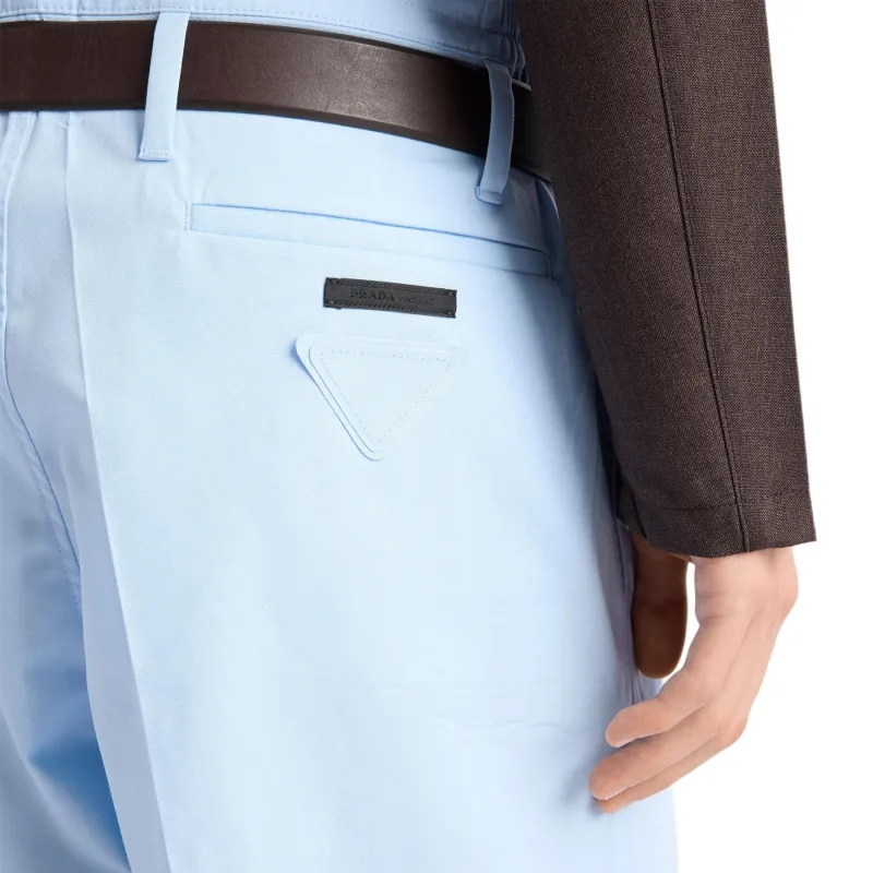 PRADA Casual Shorts Men's Sky Blue-4