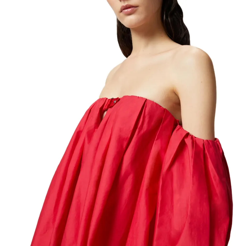PINKO Off shoulder Mini Dress-5