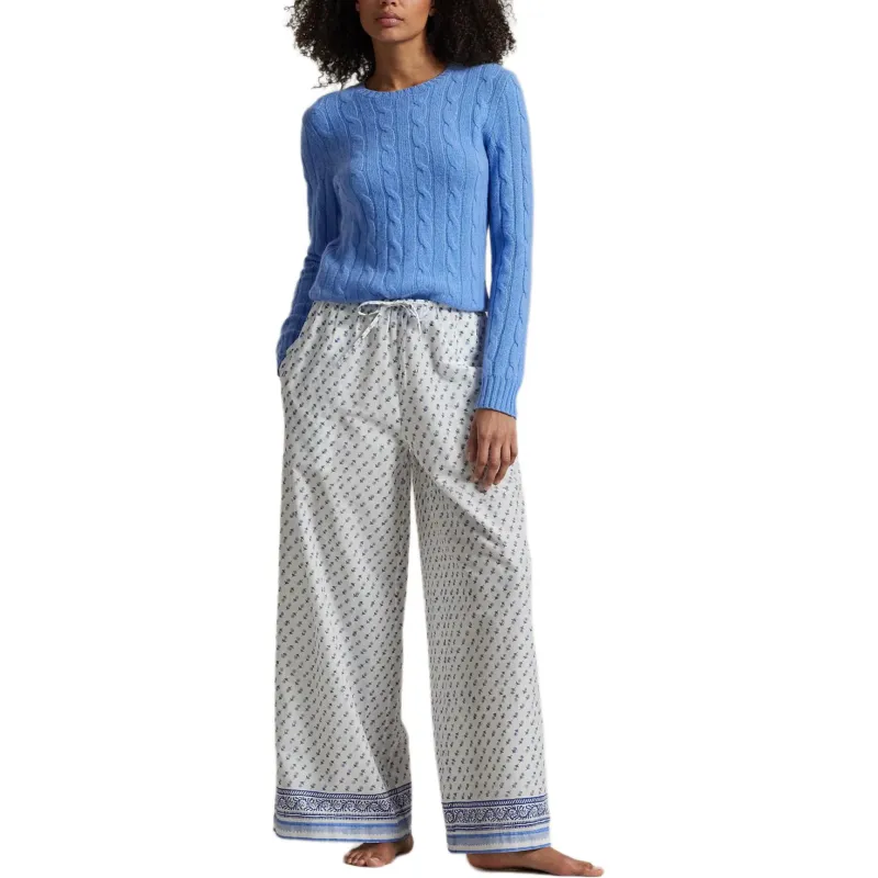 Polo Ralph Lauren Pajama Pants Women's White-2