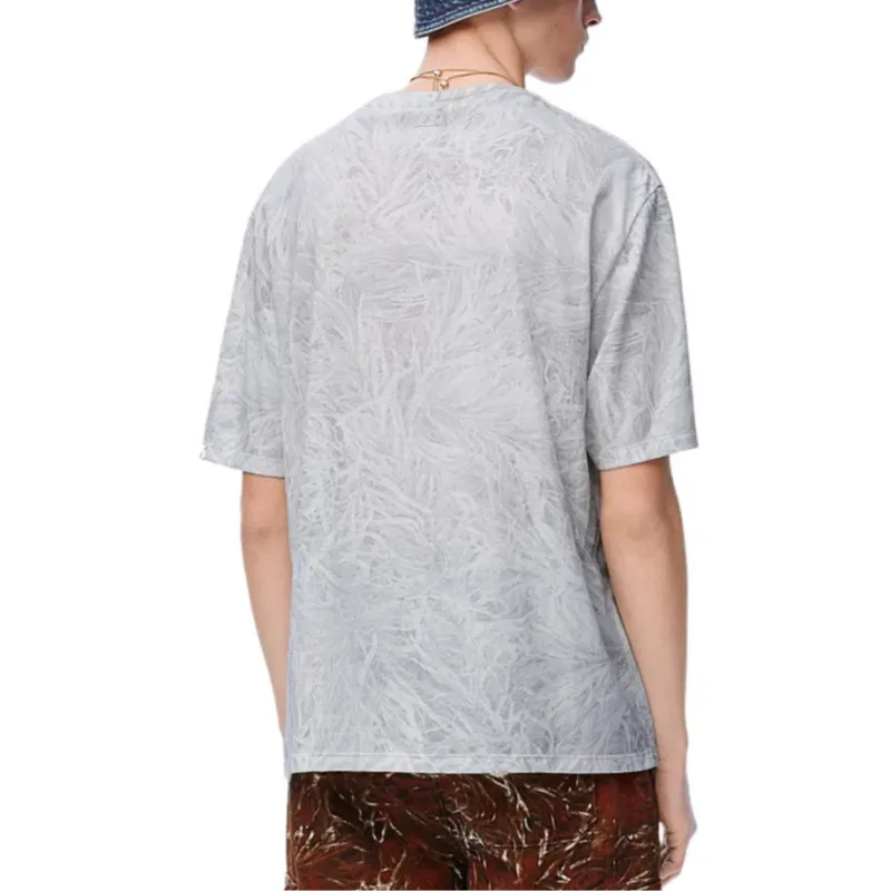 LOEWE Paula's Ibiza SS25 T Shirt Men's Light Gray-2