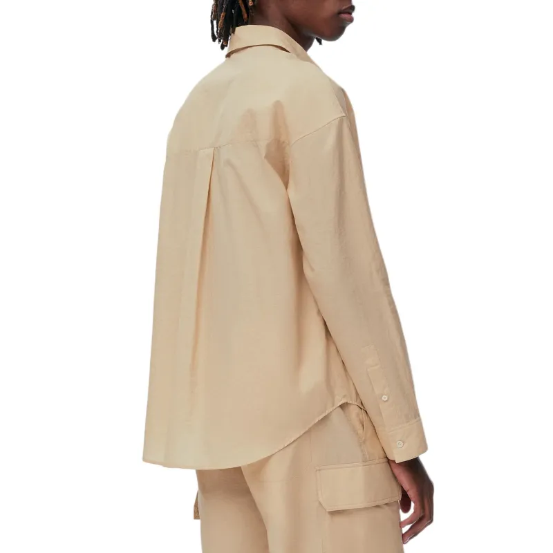 LOEWE Paula's Ibiza SS25 Shirt Men's Light Beige Yellow-3