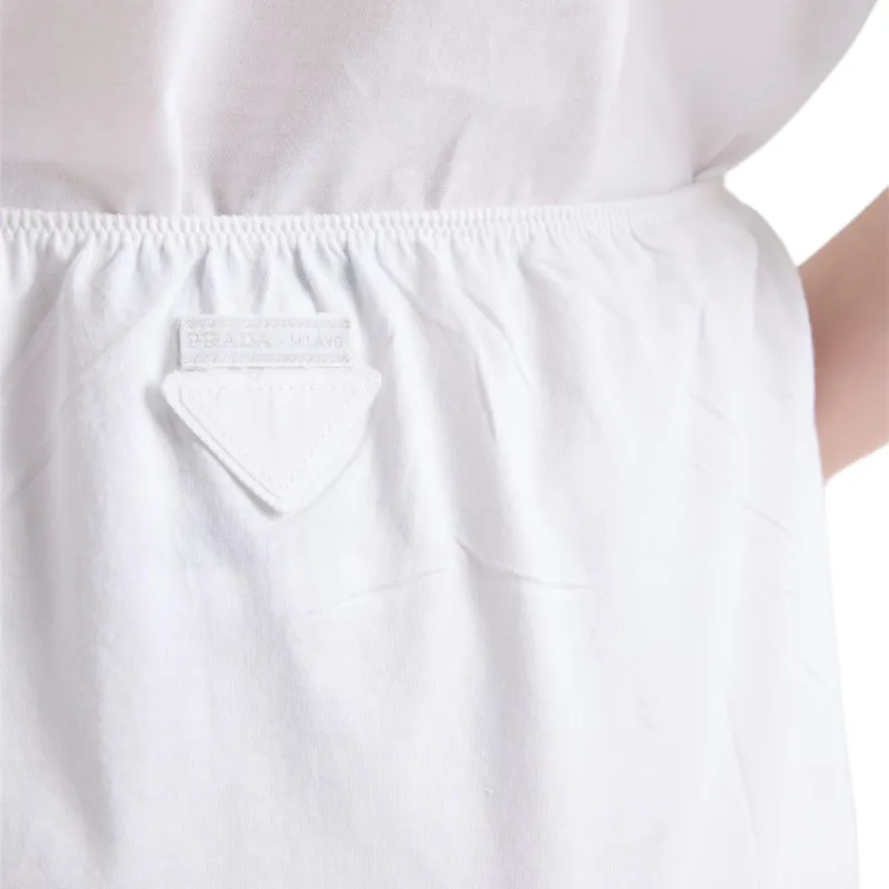 PRADA Casual Short Skirts Women's White-5