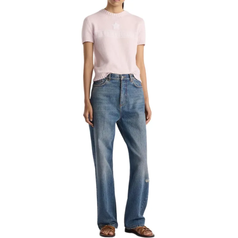 DIOR SS25 Cashmere Sweater Women's Pink-2