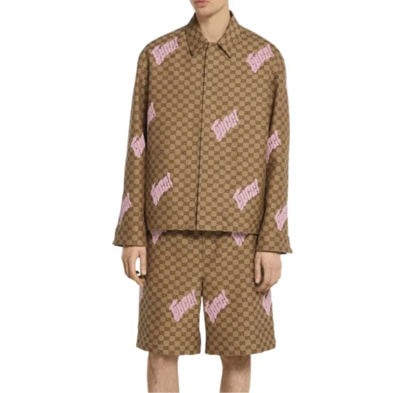 GUCCI FW25 Jackets & Coats Men's Brown-1
