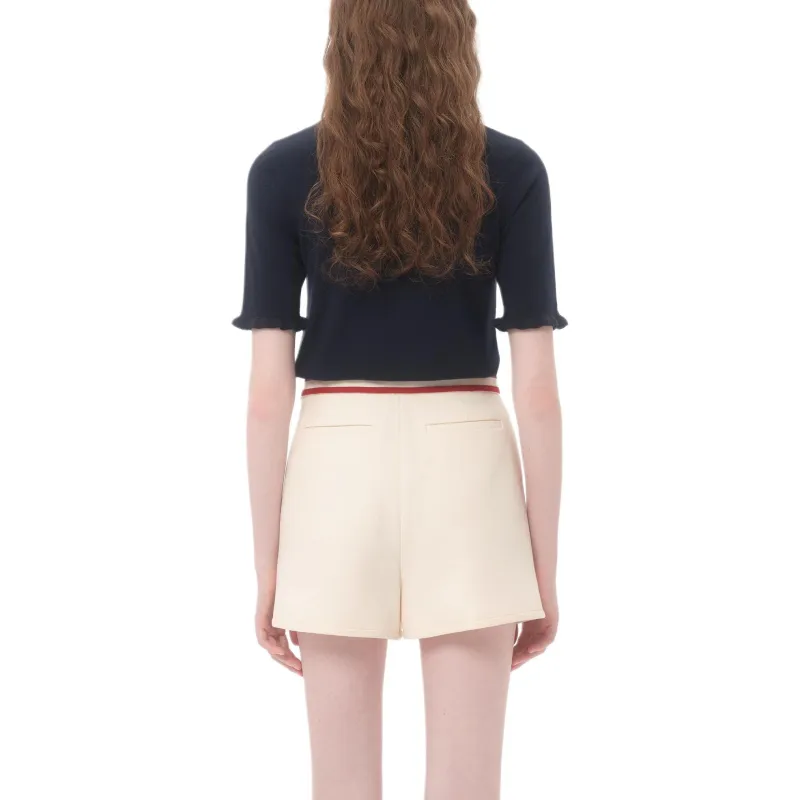 Valentino Embroidered Wool Top-2