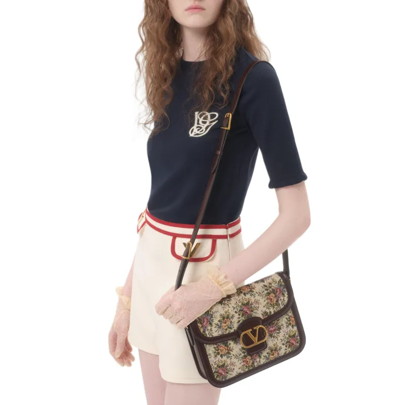 Valentino Embroidered Wool Top-3