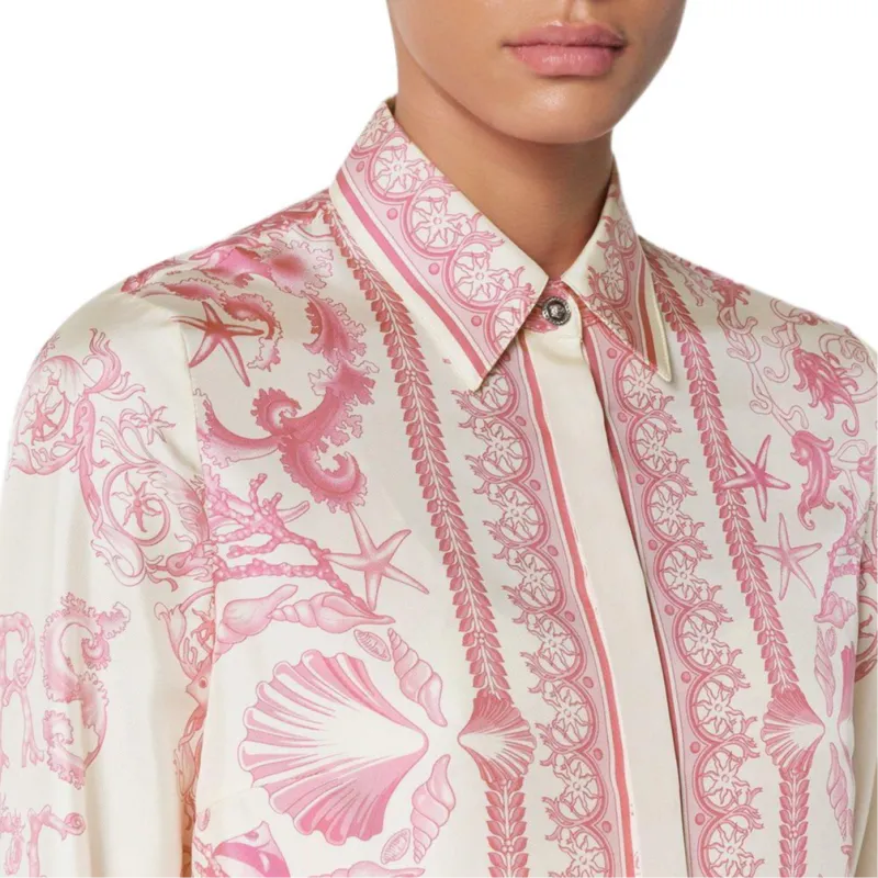 VERSACE Underwater Barocco print Shirt-4