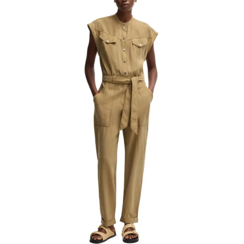 HUGO BOSS Jumpsuit Women's Beige-2