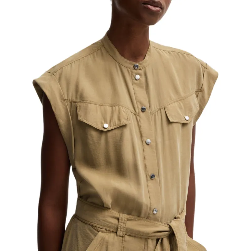 HUGO BOSS Jumpsuit Women's Beige-4