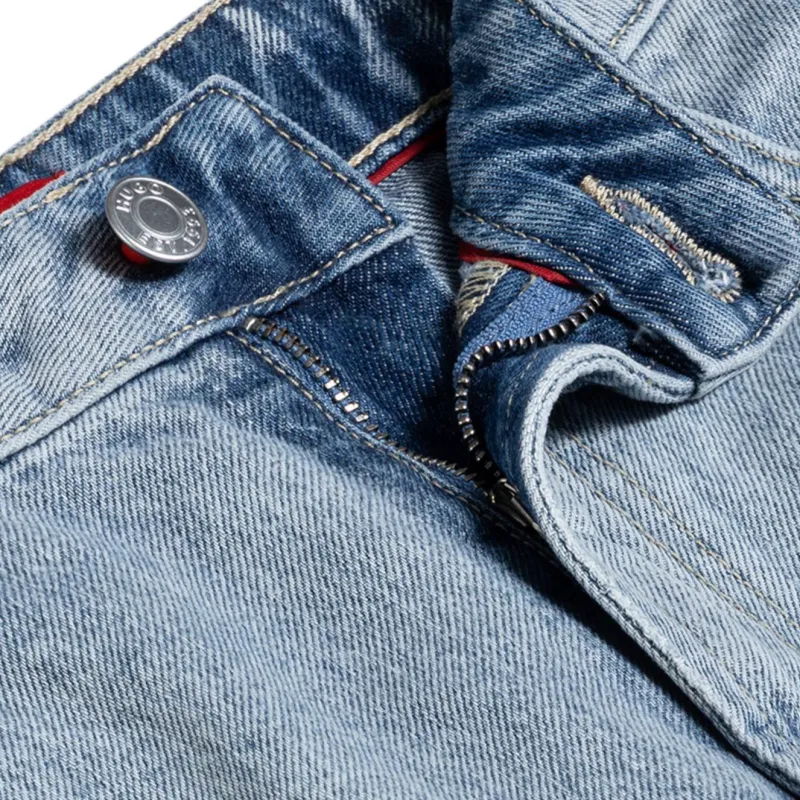 HUGO BOSS Denim Shorts Women's Blue-5
