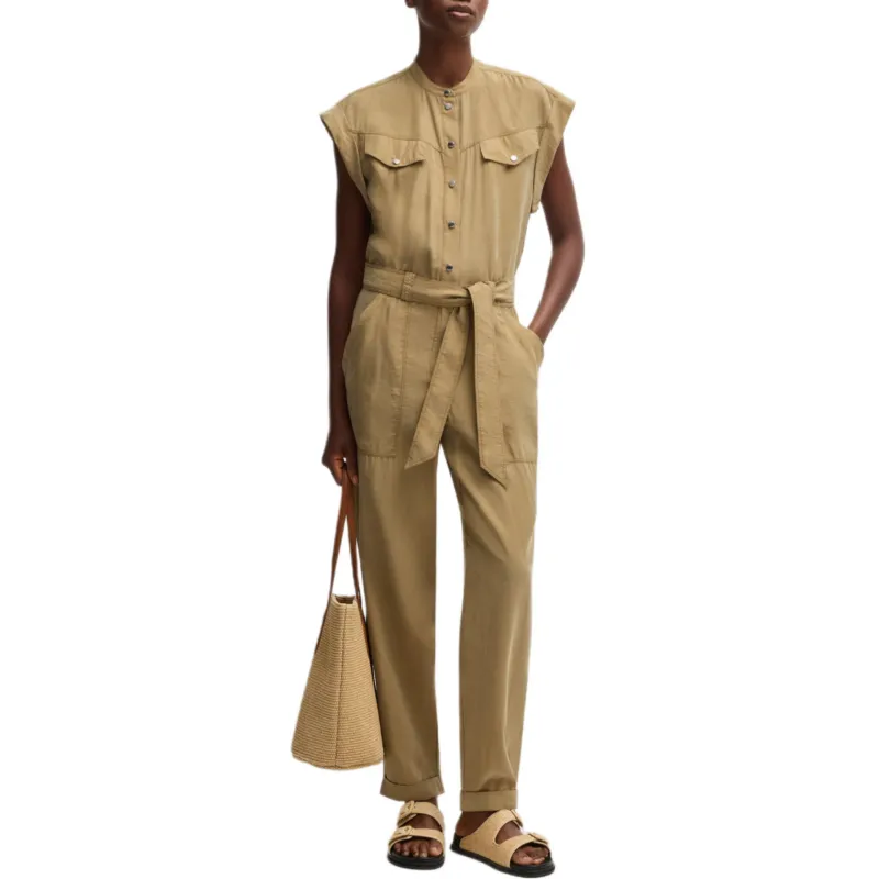 HUGO BOSS Jumpsuit Women's Beige-1