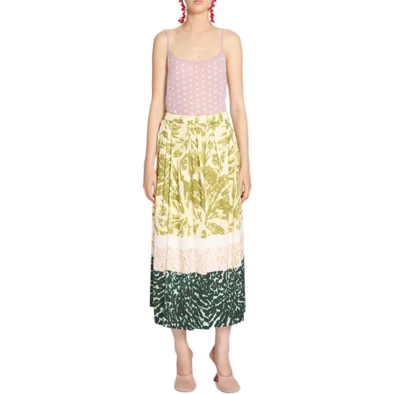 DRIES VAN NOTEN Casual Long Skirt Women's Multicolor-1