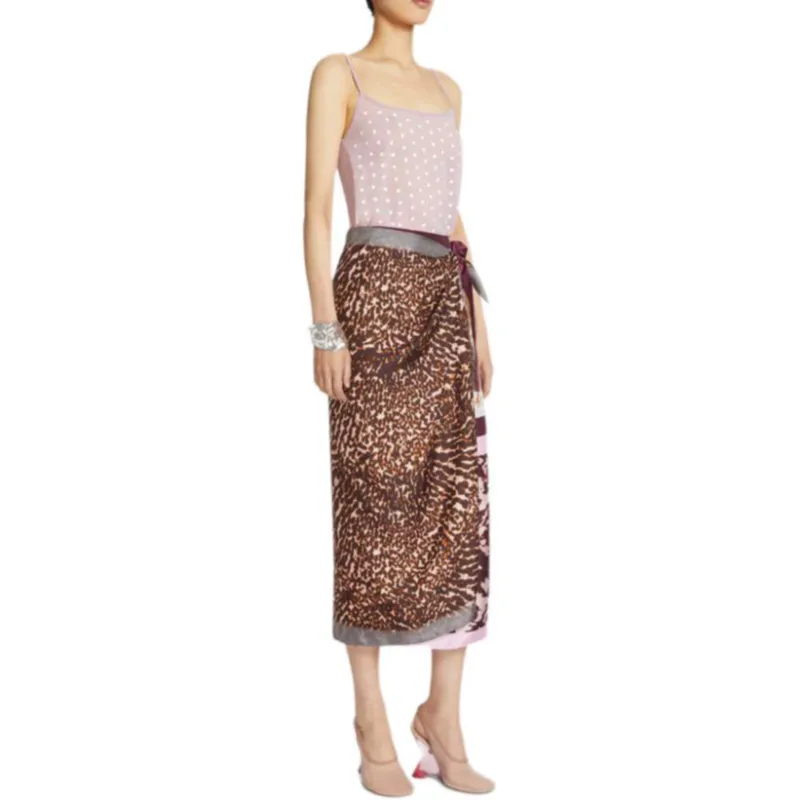 DRIES VAN NOTEN Casual Long Skirt Women's Multicolor-3