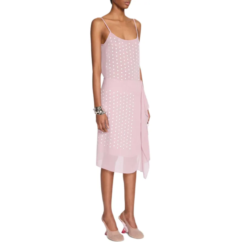 DRIES VAN NOTEN Casual Long Skirt Women's Light Pink-3