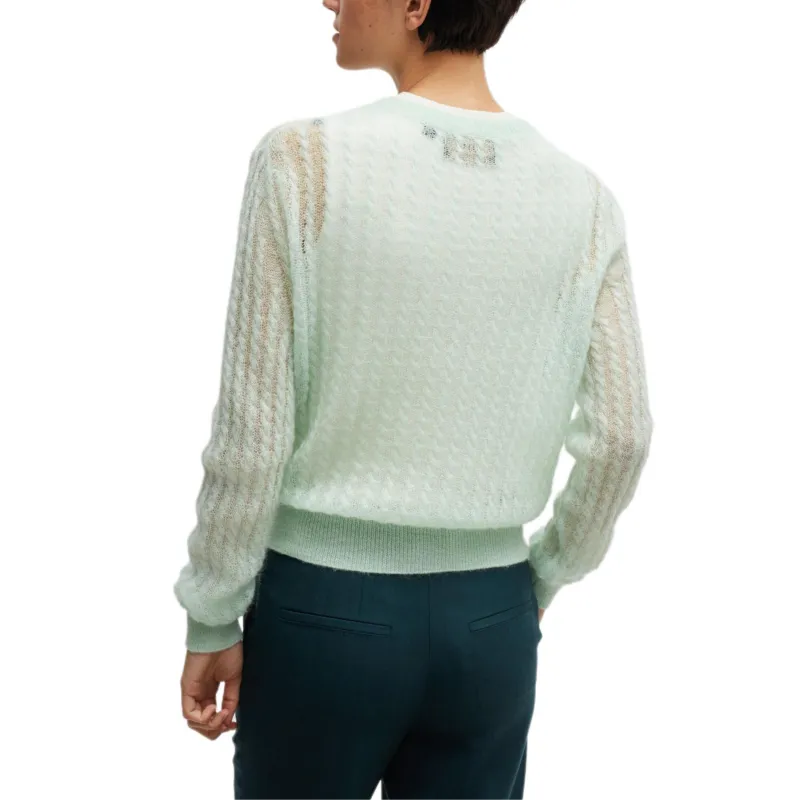 HUGO BOSS Sweaters Women's Cyan-2