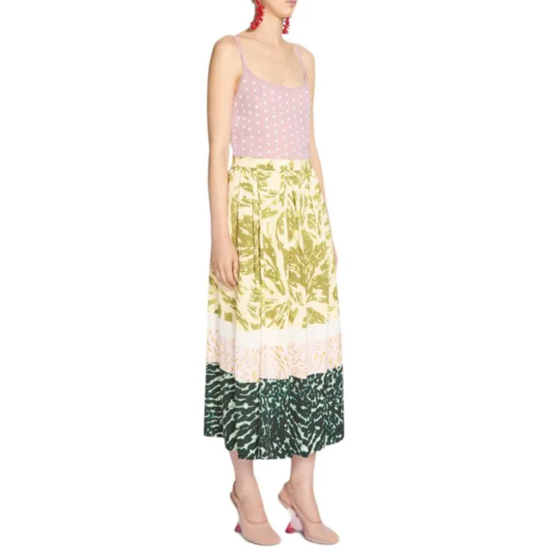 DRIES VAN NOTEN Casual Long Skirt Women's Multicolor-3
