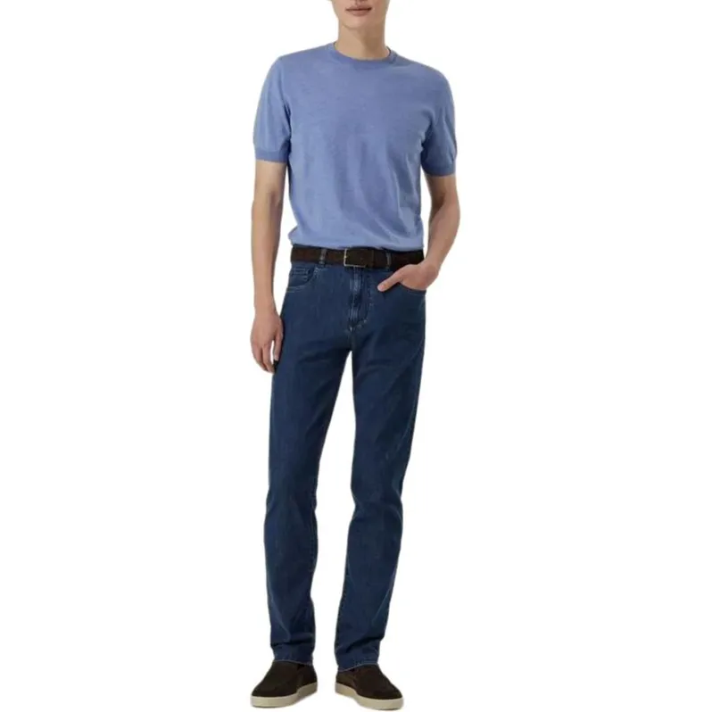 Canali Jeans Men Blue-1