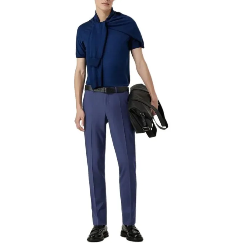Canali Fine knit T shirt-1