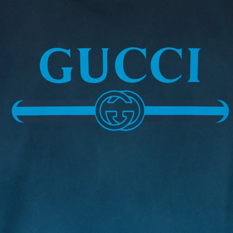 GUCCI T Shirts Men Blue-5