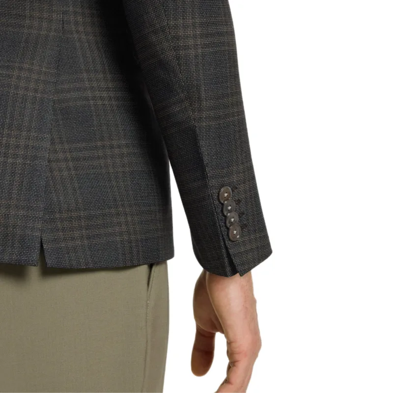 HUGO BOSS Business Suit Coat Men's Black-5
