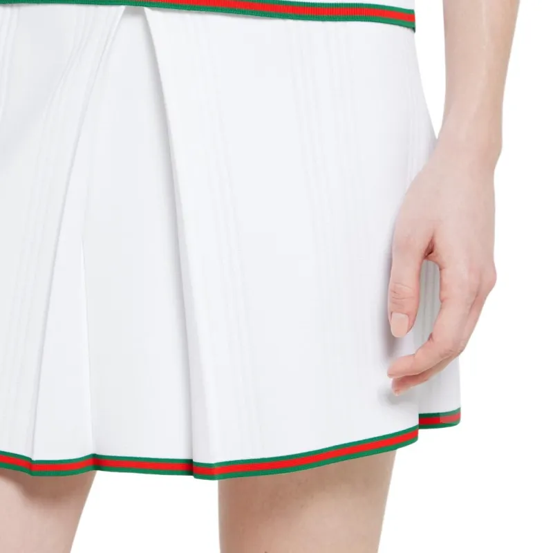 GUCCI Casual Short Skirts Women's White-4