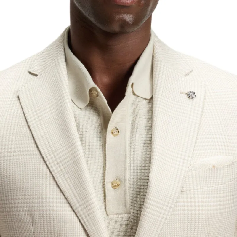 HUGO BOSS Business Suit Coat Men's White-4