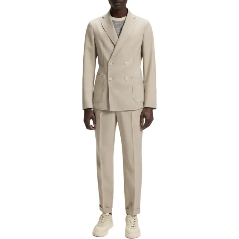 HUGO BOSS Suit Trouser Men's Light Brown-2