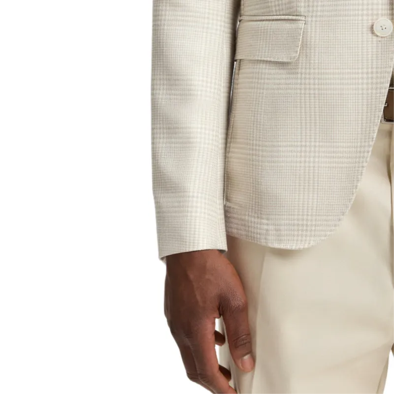 HUGO BOSS Business Suit Coat Men's White-5