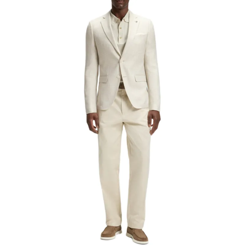 HUGO BOSS Business Suit Coat Men's White-2