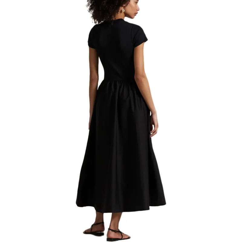 Polo Ralph Lauren Short Sleeved Dress Women's Black-2