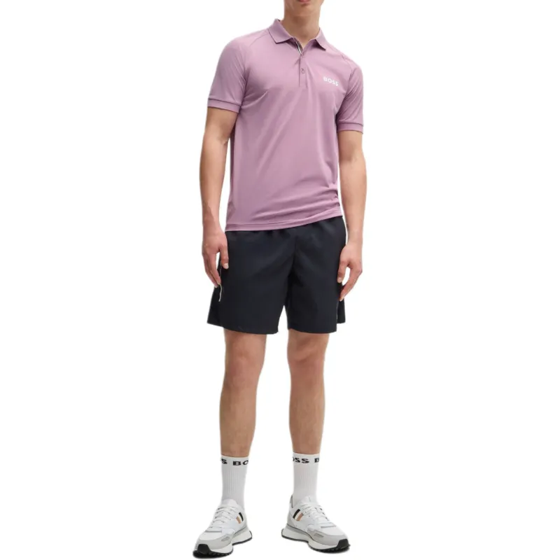 HUGO BOSS x Matteo Berrettini Polo Shirt Men's Pink-1