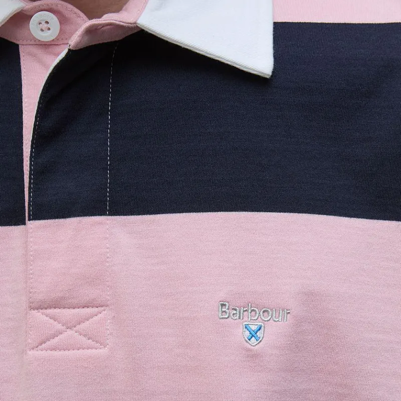 BARBOUR Polo Shirts Men Pink-5