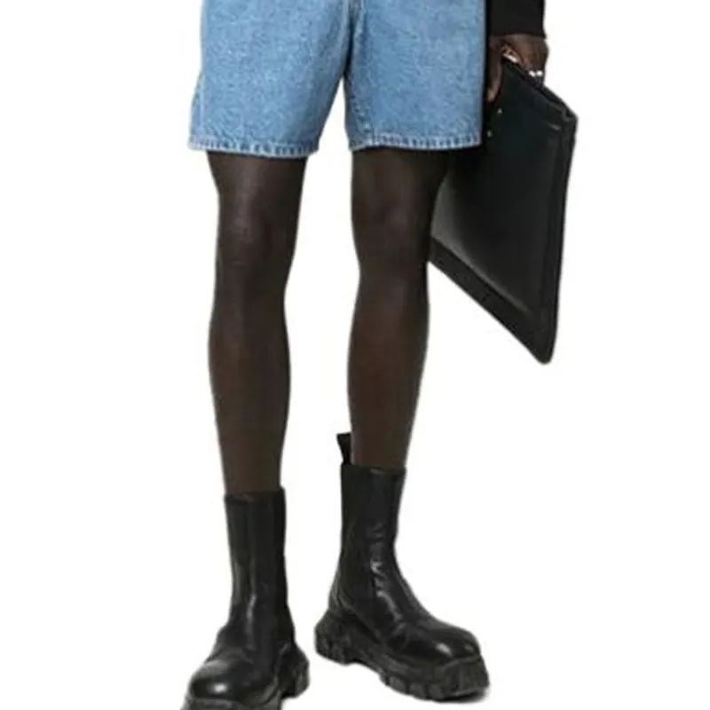 BALMAIN Straight leg Denim Shorts-4